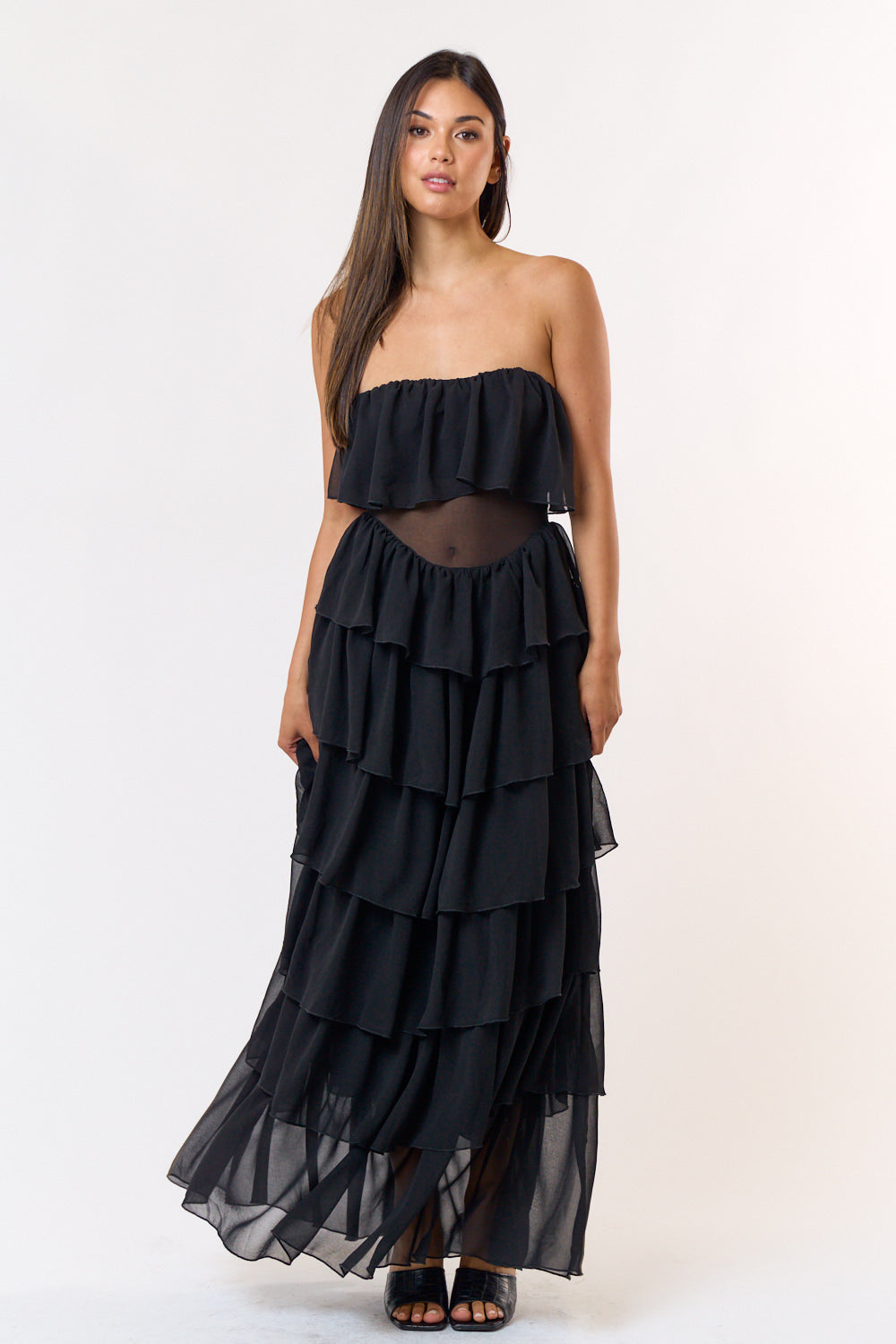 blue blush black dress IBD30228 – Blue Blush